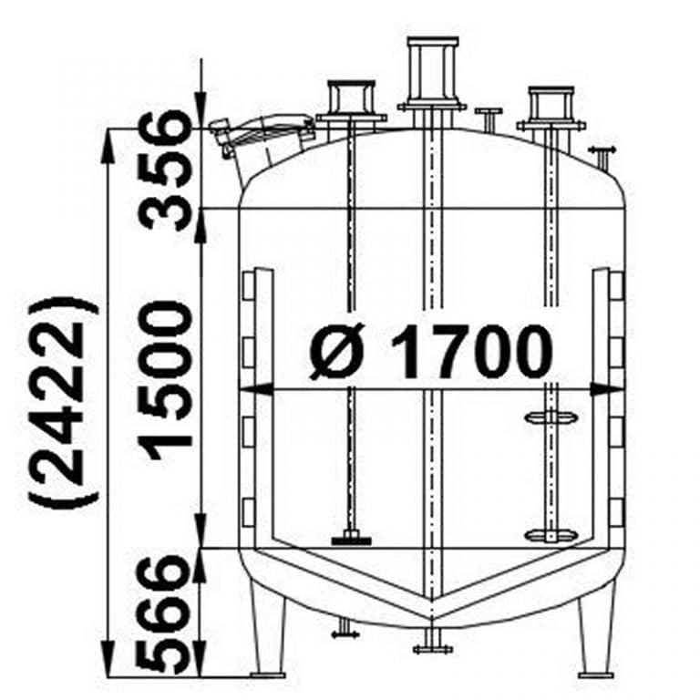 mixing-tank-4200-litres-standing-drawing-3743