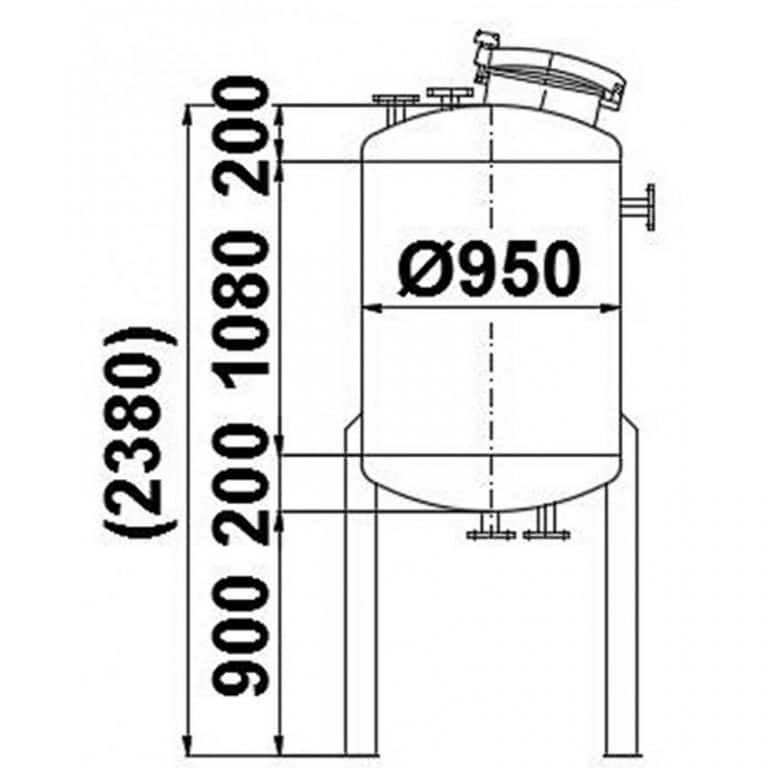 stainless-steel-tank-950-litres-standing-drawing-3689