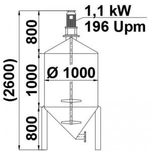 mixing-tank-1000-litres-standing-drawing-3963